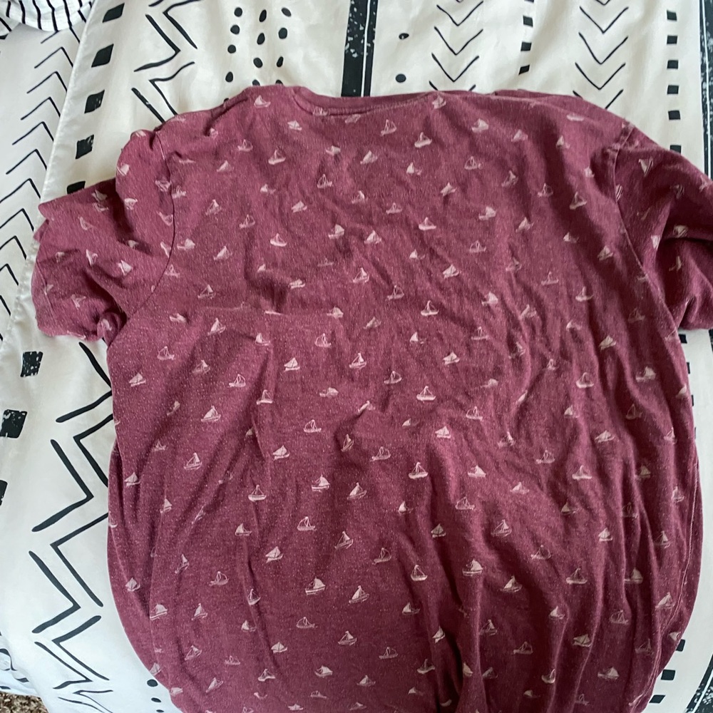 Cactus Man purple boat tee